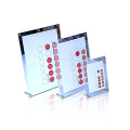 Hot Sales Clear Acrylic Poster Display Frame, Acrylic Signage Block